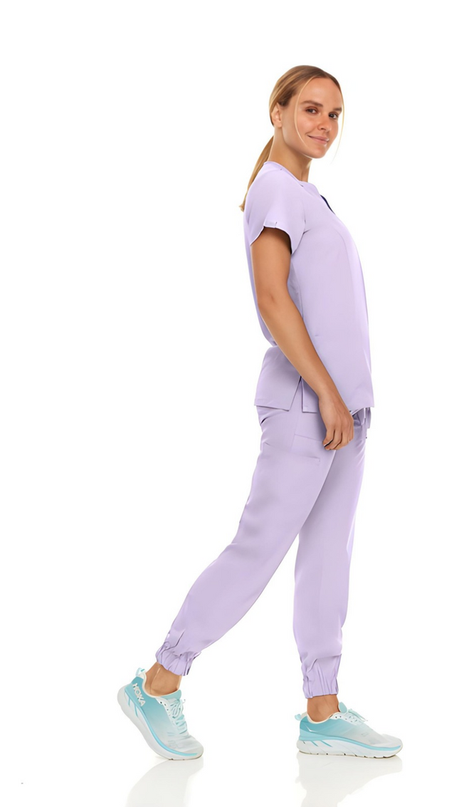 Jane V-Neck Jogger Set