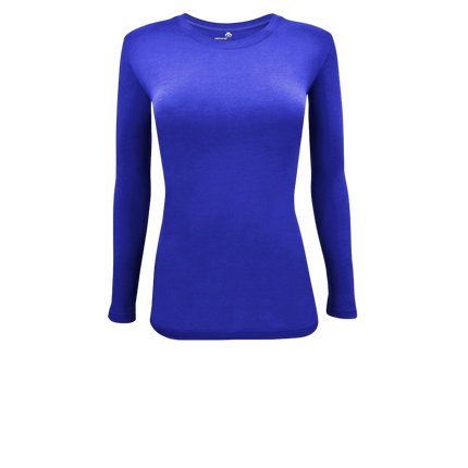 Natural Uniform Ladies Long-Sleeve Under Scrub Top